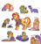 Size: 3000x3200 | Tagged: safe, artist:applejackofalltrades, fluttershy, sunset shimmer, twilight sparkle, alicorn, pegasus, pony, unicorn, series:who we become, g4, doodle, female, high res, lesbian, polyamory, ship:sunsetsparkle, ship:sunshyne, ship:twishy, shipping, simple background, twilight sparkle (alicorn), twishyset, white background