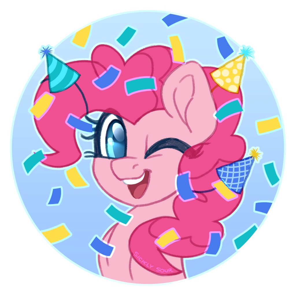 Safe Artist Sickly Sour Pinkie Pie Earth Pony Pony