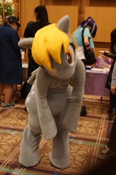 Size: 1080x1616 | Tagged: safe, derpy hooves, human, g4, fursuit, irl, irl human, japan ponycon, photo