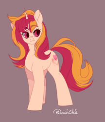 Size: 2216x2568 | Tagged: safe, artist:neonishe, oc, oc only, oc:high hopes, pony, unicorn, high res, simple background, solo