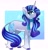 Size: 2808x2929 | Tagged: safe, artist:emera33, rarity, pony, unicorn, g4, alternate design, high res, leonine tail, redesign