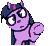 Size: 403x369 | Tagged: safe, artist:pokehidden, twilight sparkle, pony, unicorn, banned from equestria daily, g4, animated, blinking, cute, looking at you, oops, oops my bad, open mouth, pixel art, simple background, smiling, solo, sprite, talking, talking to viewer, transparent background, unicorn twilight