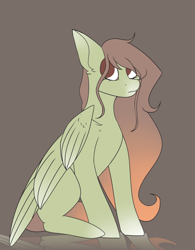 Size: 1600x2048 | Tagged: safe, artist:neonbugzz, oc, oc only, oc:lavira, pegasus, pony, ibispaint x, long hair, original art, pegasus oc, solo, wings