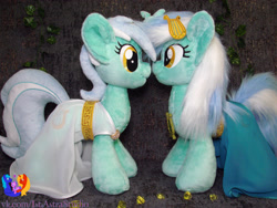 Size: 3072x2304 | Tagged: safe, artist:1stastrastudio, lyra heartstrings, pony, unicorn, g4, clothes, dress, high res, irl, photo, plushie, self ponidox