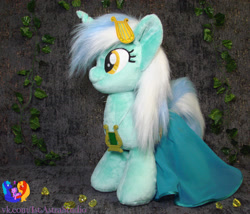 Size: 2686x2304 | Tagged: safe, artist:1stastrastudio, lyra heartstrings, pony, unicorn, g4, clothes, dress, high res, irl, photo, plushie, solo