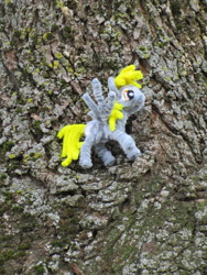 Size: 2736x3648 | Tagged: safe, artist:malte279, derpy hooves, pony, g4, chenille, chenille stems, chenille wire, craft, high res, pipe cleaner sculpture, pipe cleaners, sculpture, tree