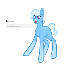 Size: 640x599 | Tagged: safe, artist:poneberry-express, trixie, g4, redesign
