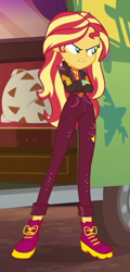 Size: 400x831 | Tagged: safe, screencap, sunset shimmer, equestria girls, equestria girls specials, g4, my little pony equestria girls: better together, my little pony equestria girls: sunset's backstage pass, cropped, crossed arms, solo