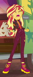 Size: 399x918 | Tagged: safe, screencap, sunset shimmer, equestria girls, equestria girls specials, g4, my little pony equestria girls: better together, my little pony equestria girls: sunset's backstage pass, cropped, solo