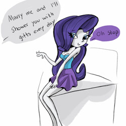 Size: 1024x1024 | Tagged: safe, artist:stammis, rarity, equestria girls, g4, breasts, small breasts, solo