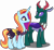 Size: 4300x3917 | Tagged: safe, artist:dashiesparkle, artist:xebck, edit, vector edit, pharynx, sassy saddles, changedling, changeling, pony, unicorn, canterlot boutique, g4, my little pony: friendship is magic, to change a changeling, .svg available, absurd resolution, clothes, crack shipping, dress, duo, female, male, prince pharynx, sassynx, shipping, simple background, straight, transparent background, vector