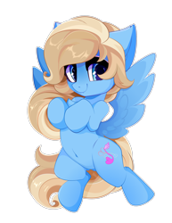 Size: 2500x3230 | Tagged: safe, artist:xsatanielx, oc, oc only, oc:lusty symphony, pegasus, pony, rcf community, belly button, bipedal, chest fluff, cute, high res, ocbetes, simple background, solo, transparent background