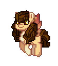 Size: 283x320 | Tagged: safe, artist:maryhoovesfield, oc, oc only, pegasus, pony, pony town, animated, blushing, ear piercing, earring, eyes closed, female, flying, gif, jewelry, mare, open mouth, pegasus oc, piercing, pixel art, simple background, smiling, solo, transparent background, wings