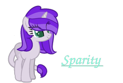 Size: 956x645 | Tagged: safe, artist:mialositas2017, oc, oc only, oc:sparity, dracony, hybrid, pony, unicorn, interspecies offspring, offspring, parent:rarity, parent:spike, parents:sparity, simple background, transparent background