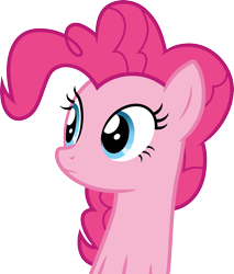 Size: 3000x3515 | Tagged: safe, artist:cloudy glow, pinkie pie, earth pony, pony, g4, my little pony: friendship is magic, the saddle row review, high res, simple background, solo, transparent background, vector