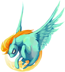 Size: 1293x1442 | Tagged: safe, artist:baccizoof, lightning dust, pegasus, pony, g4, simple background, solo, transparent background