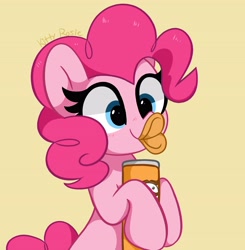 Size: 4018x4096 | Tagged: safe, artist:kittyrosie, pinkie pie, earth pony, pony, chips, cute, diapinkes, duckface, female, food, mare, potato chips, pringles, silly, silly pony, solo