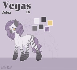 Size: 1280x1155 | Tagged: safe, artist:littlepudel, oc, oc only, pony, zebra, reference sheet, solo, zebra oc