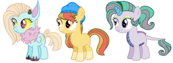 Size: 1280x473 | Tagged: safe, artist:princess-kitsune-tsu, oc, oc only, dracony, earth pony, hybrid, pony, base used, coat markings, female, filly, interspecies offspring, jhybrid, offspring, parent:applejack, parent:caramel, parent:discord, parent:fluttershy, parent:rarity, parent:spike, parents:carajack, parents:discoshy, parents:sparity, simple background, socks (coat markings), transparent background