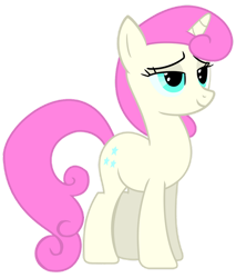 Size: 900x1057 | Tagged: safe, artist:longsummer, twinkleshine, pony, unicorn, a canterlot wedding, g4, .ai available, .svg available, background pony, bedroom eyes, female, mare, raised eyebrows, simple background, transparent background, vector