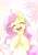 Size: 1430x2048 | Tagged: safe, artist:kurogewapony, fluttershy, pegasus, pony, g4, ^^, blushing, cute, daaaaaaaaaaaw, eyes closed, facing you, female, happy, heart, hooves together, mare, one ear down, open mouth, shyabetes, smiling, solo, stray strand, sweet dreams fuel, volumetric mouth, weapons-grade cute