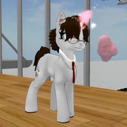 Size: 512x512 | Tagged: safe, raven, pony, unicorn, g4, cup, magic, second life, teacup