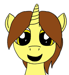 Size: 2361x2540 | Tagged: safe, artist:thefieldsofice, oc, oc only, oc:starlight, pony, unicorn, bust, high res, horn, looking at you, open mouth, solo, unicorn oc