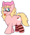 Size: 775x899 | Tagged: safe, artist:jario, derpibooru exclusive, oc, oc only, oc:mille feuille, pony, unicorn, :p, back freckles, beanie, butt freckles, chubby, clothes, digital art, female, food, freckles, glasses, hat, ice cream, looking at you, mare, simple background, smiling, socks, solo, striped socks, tongue out, transparent background