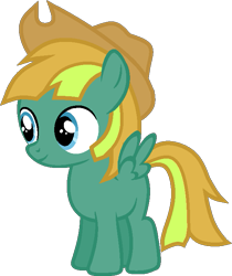 Size: 581x691 | Tagged: safe, artist:pegasski, oc, oc only, pegasus, pony, g4, base used, colt, hat, male, pegasus oc, simple background, smiling, solo, transparent background, wings