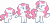 Size: 3712x1737 | Tagged: safe, artist:kurosawakuro, oc, oc only, pony, age progression, base used, female, filly, mare, offspring, parent:prince blueblood, parent:rarity, parents:rariblood, simple background, solo, teenager, transparent background