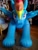 Size: 3000x4000 | Tagged: safe, artist:arniemkii, rainbow dash, inflatable pony, pegasus, pony, g4, bootleg, hongyi, inflatable, inflatable toy, irl, photo