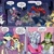 Size: 2048x2048 | Tagged: safe, artist:caseycoller, idw, applejack, aunt holiday, auntie lofty, rarity, cybertronian, earth pony, pegasus, pony, unicorn, g4, my little pony/transformers: friendship in disguise, the magic of cybertron, arcee, comic, crossover, cybertron, female, greenlight, high res, implied scootaloo, lesbian, male, mare, optimus prime, transformers