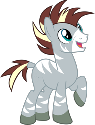 Size: 4566x6036 | Tagged: safe, artist:shootingstarsentry, oc, oc only, oc:zee zinc, pony, zebra, absurd resolution, male, simple background, solo, transparent background, vector