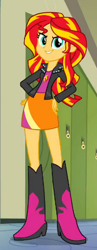 Size: 168x433 | Tagged: safe, screencap, sunset shimmer, equestria girls, g4, my little pony equestria girls, cropped, solo