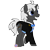 Size: 2000x2000 | Tagged: safe, artist:lovely promise, oc, oc only, oc:silfrvind, pony, unicorn, blue eyes, bowtie, clothes, cutie mark, full body, glowing horn, gray fur, gray mane, high res, horn, simple background, solo, transparent background, tuxedo, unicorn oc