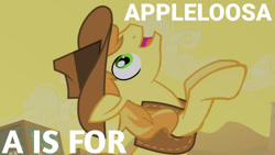 Size: 1280x720 | Tagged: safe, edit, edited screencap, editor:quoterific, screencap, braeburn, earth pony, pony, g4, over a barrel, season 1, cowboy hat, hat, male, stallion