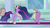 Size: 1920x1080 | Tagged: safe, screencap, spike, twilight sparkle, alicorn, dragon, pony, g4, my little pony: friendship is magic, the last problem, concave belly, crown, ethereal mane, ethereal tail, female, folded wings, gigachad spike, hoof shoes, jewelry, long mane, long tail, magic, male, mare, medal, older, older spike, older twilight, older twilight sparkle (alicorn), peytral, princess shoes, princess twilight 2.0, regalia, scroll, slender, sparkly mane, sparkly tail, stained glass, tail, telekinesis, thin, twilight sparkle (alicorn), wings