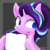 Size: 2500x2500 | Tagged: safe, alternate version, artist:zemlya, starlight glimmer, pony, unicorn, g4, book, high res, solo