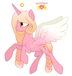 Size: 1280x1353 | Tagged: safe, artist:hate-love12, oc, oc only, oc:heartbeat, alicorn, pony, female, mare, simple background, solo, transparent background