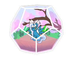 Size: 755x610 | Tagged: safe, artist:moccacino-latte, oc, oc:fleurbelle, alicorn, pony, alicorn oc, bow, cherry blossoms, female, flower, flower blossom, hair bow, horn, mare, simple background, terrarium, transparent background, wings, yellow eyes
