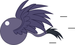 Size: 276x165 | Tagged: safe, artist:mega-poneo, georgia, griffon, g4, ball, crossover, male, rolling, simple background, solo, sonic the hedgehog (series), spin dash, spread wings, transparent background, wings