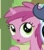 Size: 210x240 | Tagged: safe, screencap, ruby pinch, shady daze, pony, unicorn, g4, my little pony: friendship is magic, ponyville confidential, cropped, female, filly, offscreen character, open mouth, pictures of heads, solo focus