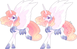 Size: 4519x2899 | Tagged: safe, artist:kurosawakuro, oc, oc only, alicorn, pony, armor, base used, female, mare, simple background, slender, solo, thin, transparent background, two toned wings, wings