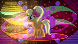Size: 3840x2160 | Tagged: safe, artist:anime-equestria, artist:laszlvfx, edit, applejack, earth pony, pony, g4, alternate hairstyle, high res, solo, wallpaper, wallpaper edit