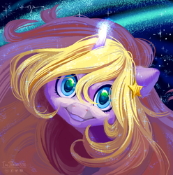 Size: 2260x2275 | Tagged: safe, artist:teaflower300, oc, oc only, pony, unicorn, high res, looking at you, solo