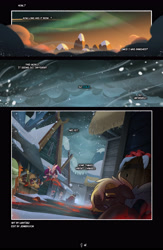 Size: 3500x5369 | Tagged: safe, artist:light262, oc, oc only, yak, comic:together forever, comic, snow, snowfall