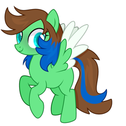 Size: 2333x2330 | Tagged: safe, artist:tired-horse-studios, oc, oc only, pegasus, pony, female, high res, mare, simple background, solo, transparent background, two toned wings, wings