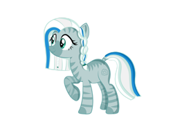 Size: 1280x906 | Tagged: safe, artist:tenderrain-art, oc, oc only, oc:tender rain, pony, zebra, female, simple background, solo, species swap, transparent background, zebrafied