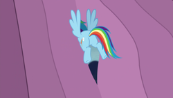 Size: 1920x1080 | Tagged: safe, screencap, rainbow dash, pegasus, pony, g4, the crystalling, butt, curtains, female, mare, out of context, plot, rainbutt dash, solo
