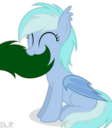 Size: 1814x2075 | Tagged: source needed, safe, artist:raymond.doc, oc, oc only, oc:diamond, oc:dr.raymond, bat pony, pony, ^^, bat pony oc, bat wings, biting, eyes closed, female, mare, mouth hold, nom, simple background, tail, tail bite, transparent background, vector, wings